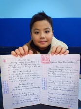 Long Biên có lớp luyện chữ đẹp thầy Huế cô Thanh 